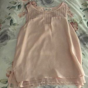 Baby Pink Dress Top